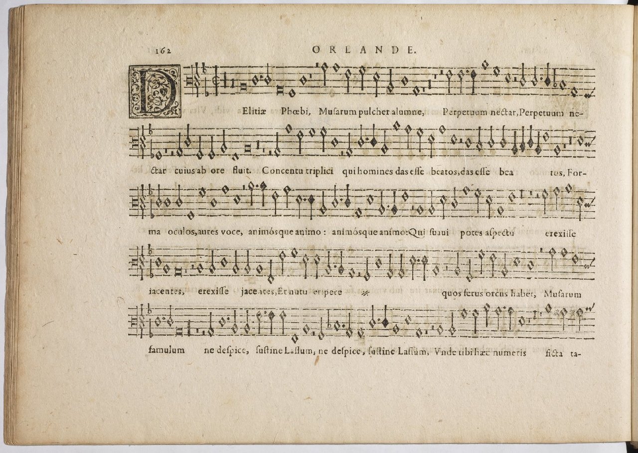 1594 - Paul Marceau - Trésor de musique d&#039;Orlande de Lassus, Superius, Bassus, Tenor, Quinta pars - BnF