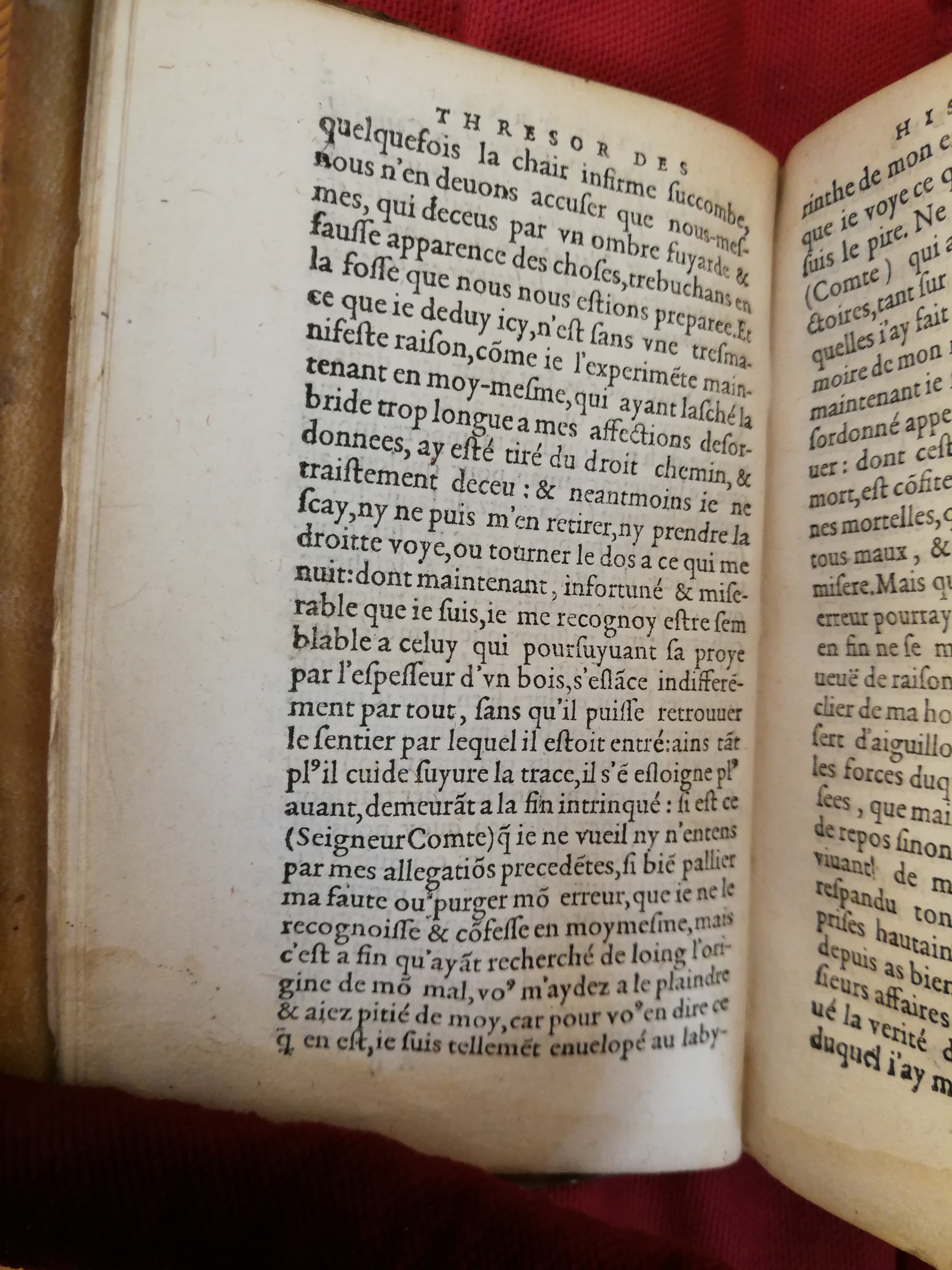 1581 - Pierre Le Voirier et Gervais Mallot - Trésor des histoires tragiques - Bibliothèque Sainte-Geneviève
