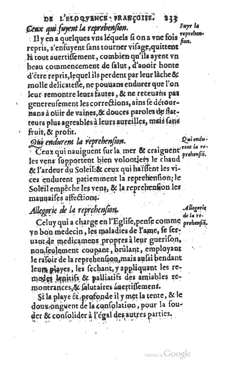 1610 - Louis Coste - Trésor de l’éloquence française (Seconde partie) - BM Lyon