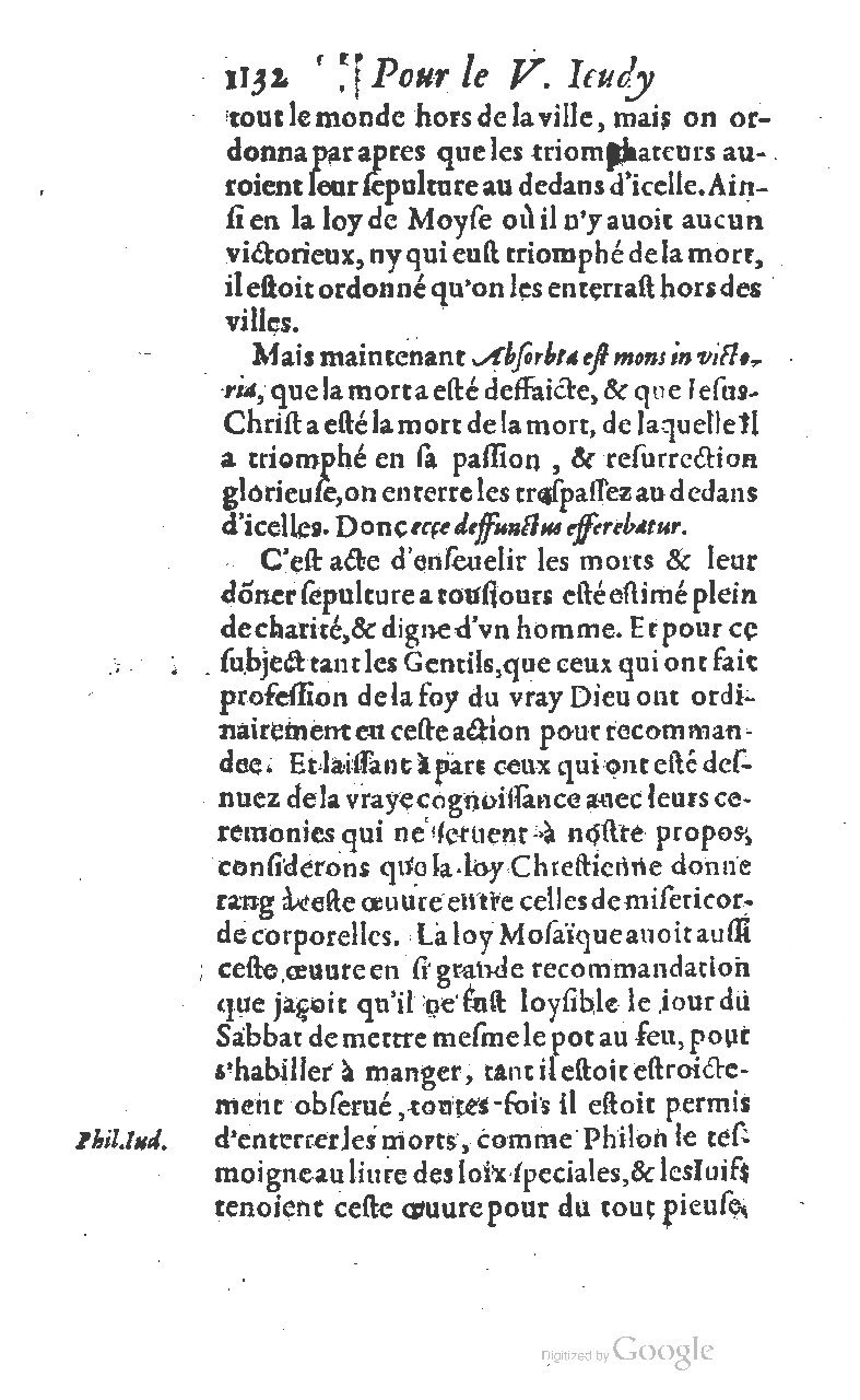 1607 - Nicolas Du Fossé - Trésor quadragésimal - T 01 - BM Lyon