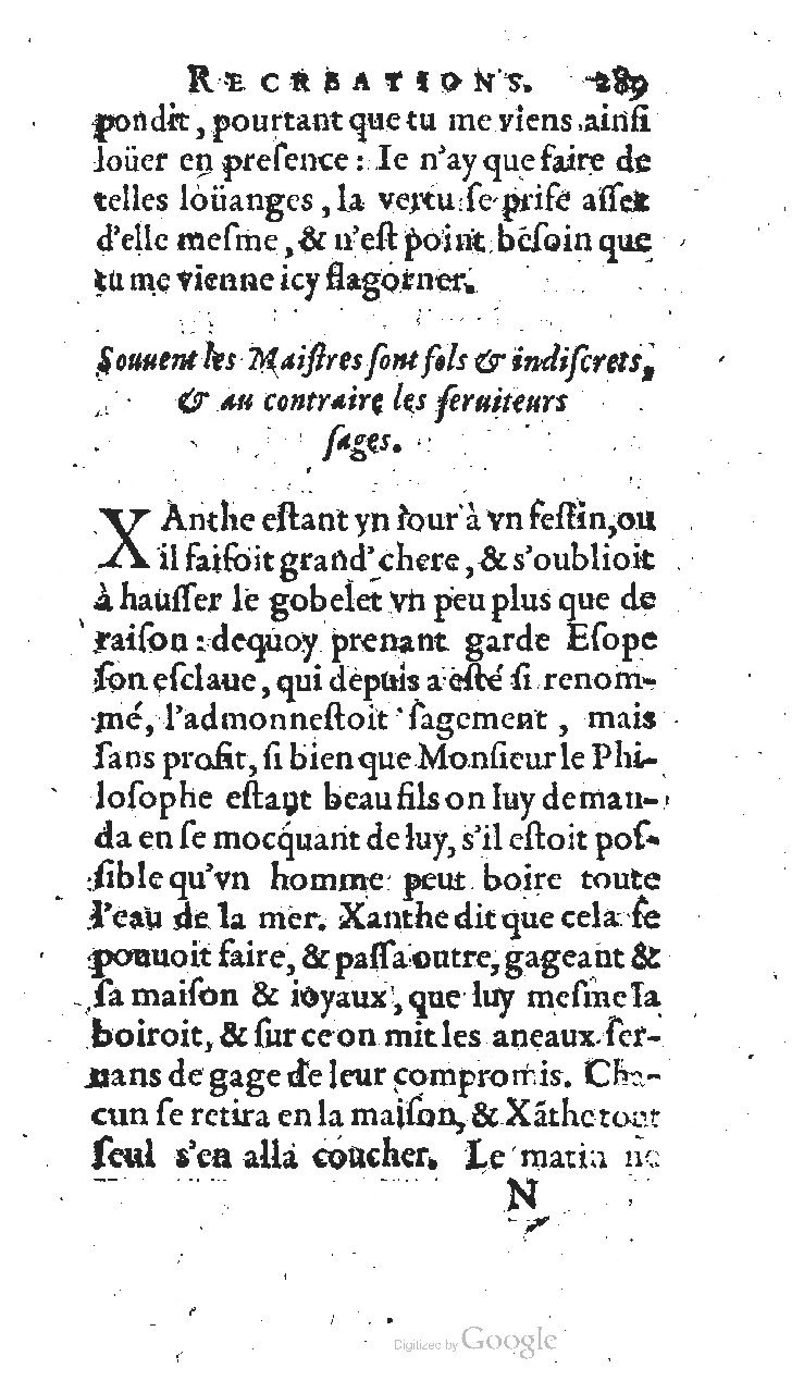 1627 - Jean Delamare - Trésor des récréations - BSB Munich