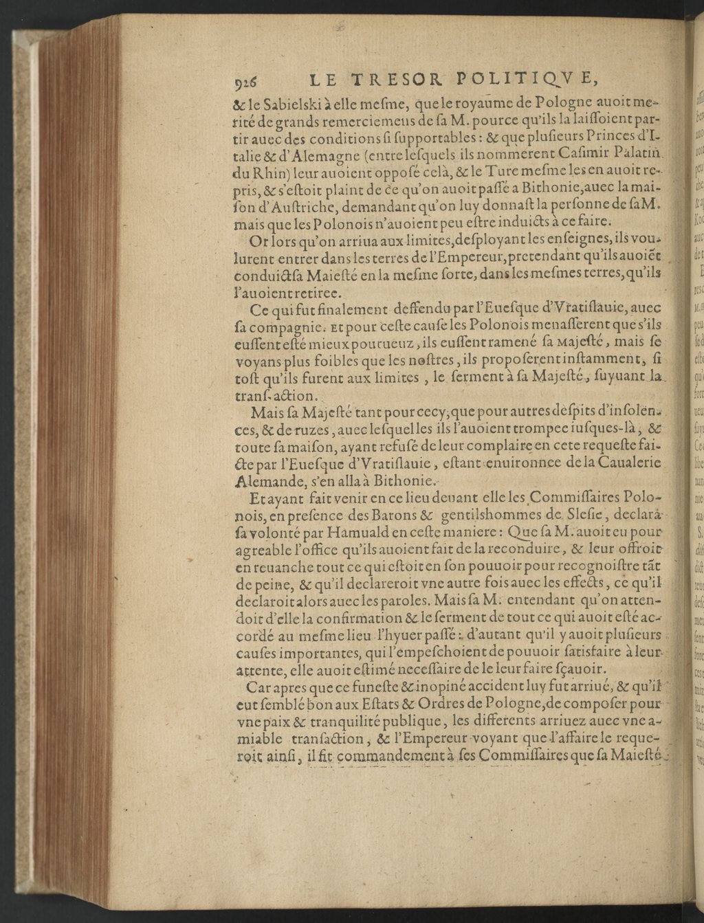 1608 - Nicolas Du Fossé - Trésor politique - BnF Tolbiac