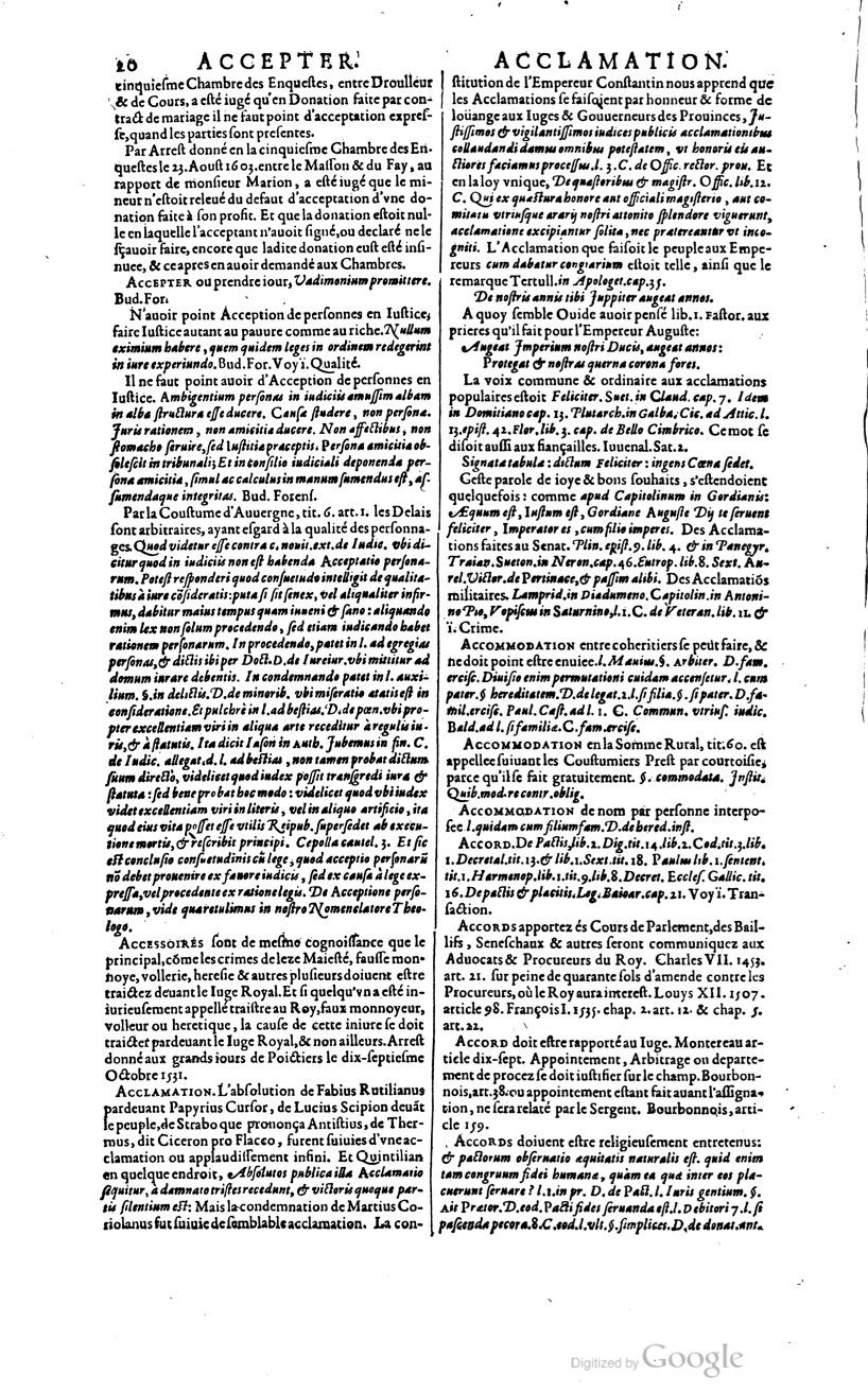 1629 - Veuve Nicolas Buon - Trésor du droit français (29620 T. 1) - BM Lyon