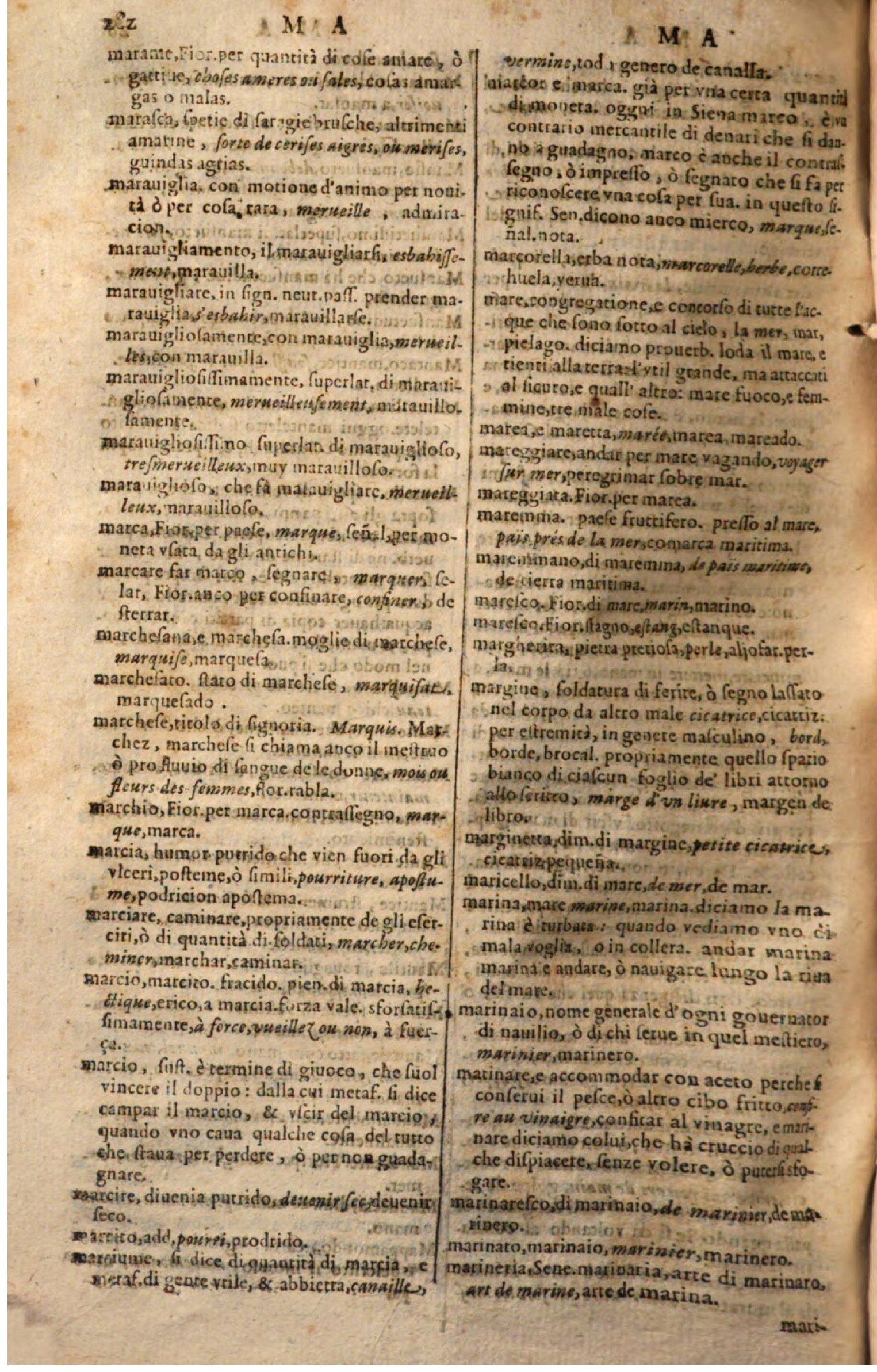 1644 - Jacques Crespin - Trésor des trois langues - Passau