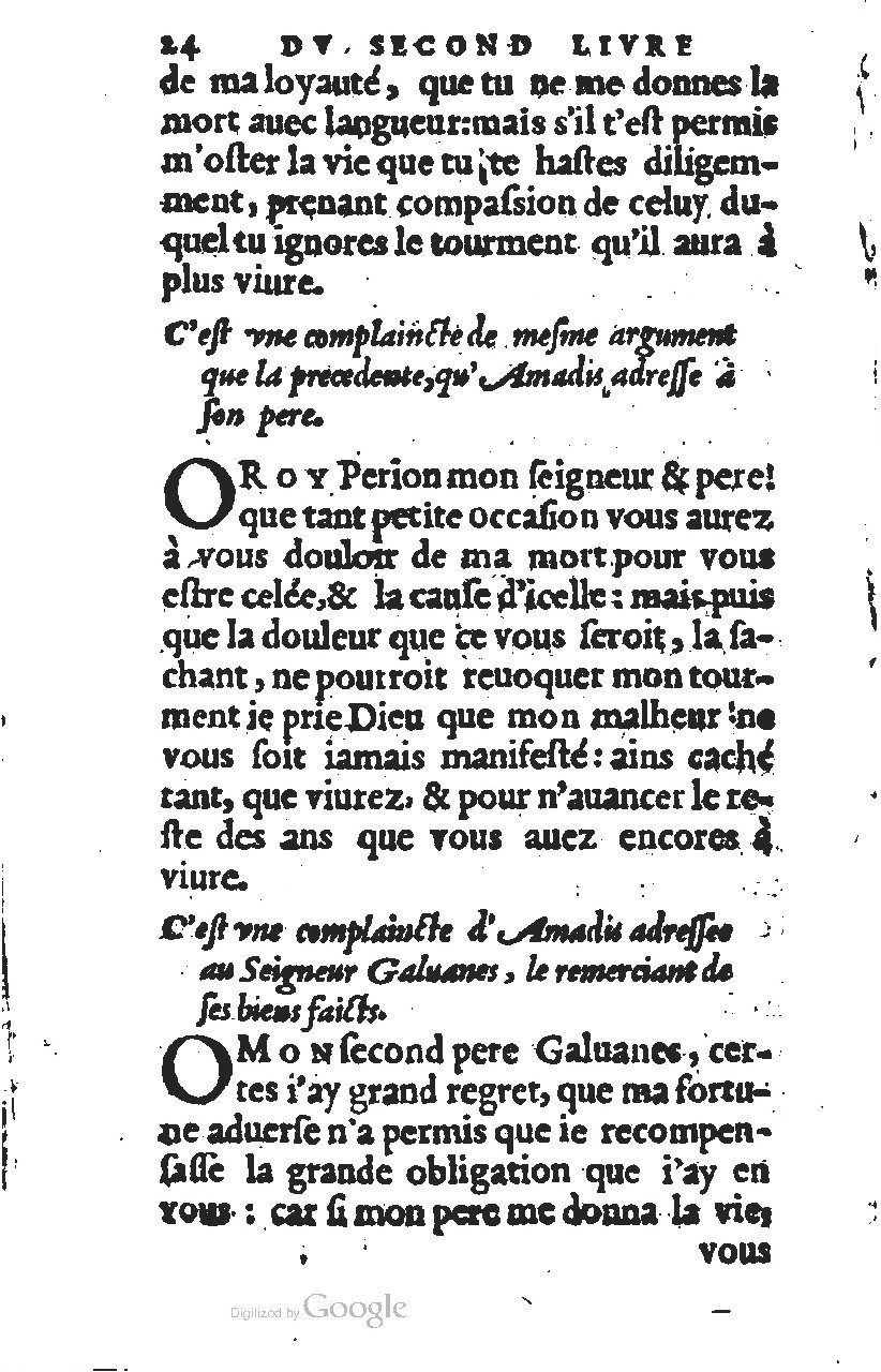 1567 - Jean Pygot - Trésor des Amadis - BM Lyon 1567 - Jean Pygot - Trésor des Amadis - BM Lyon