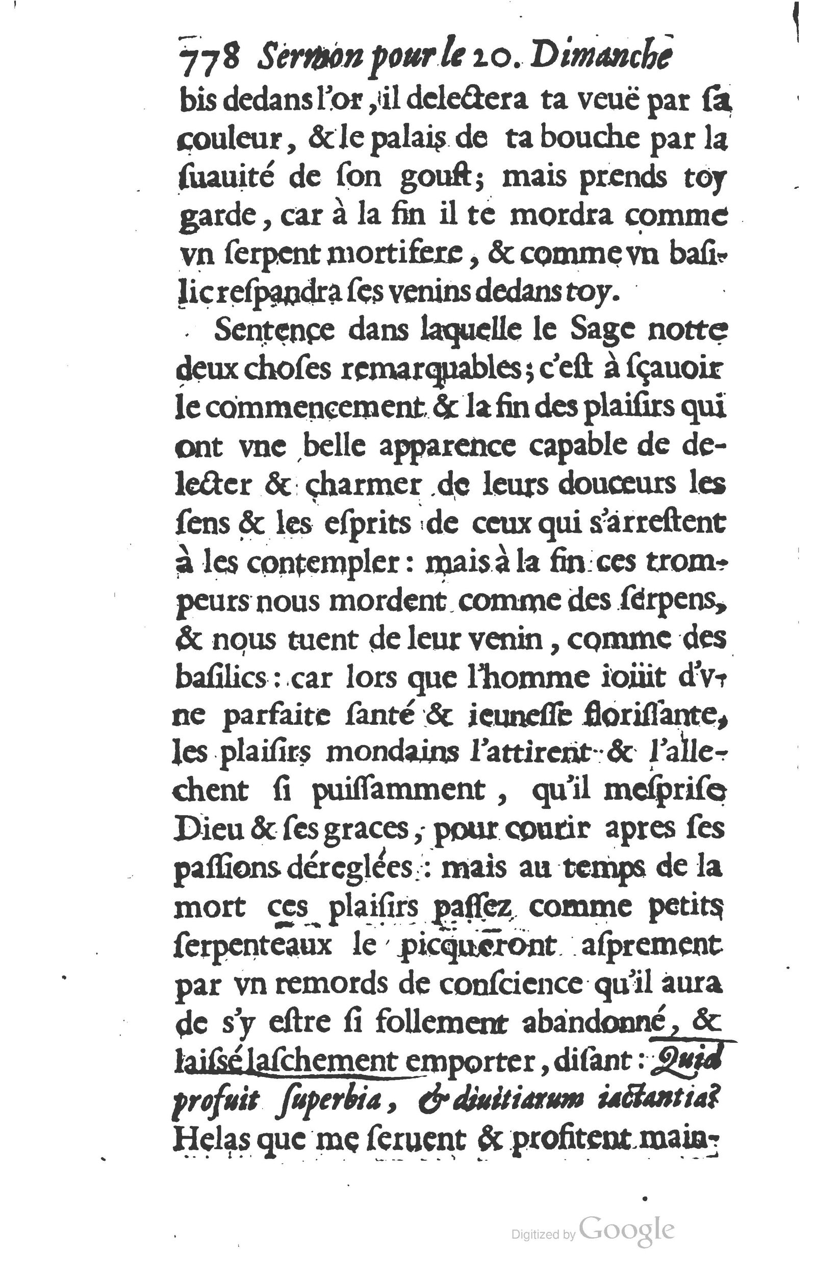 1629 - Manassés de Préaulx - Sermons ou Trésors de la piété chrétienne - BM Lyon