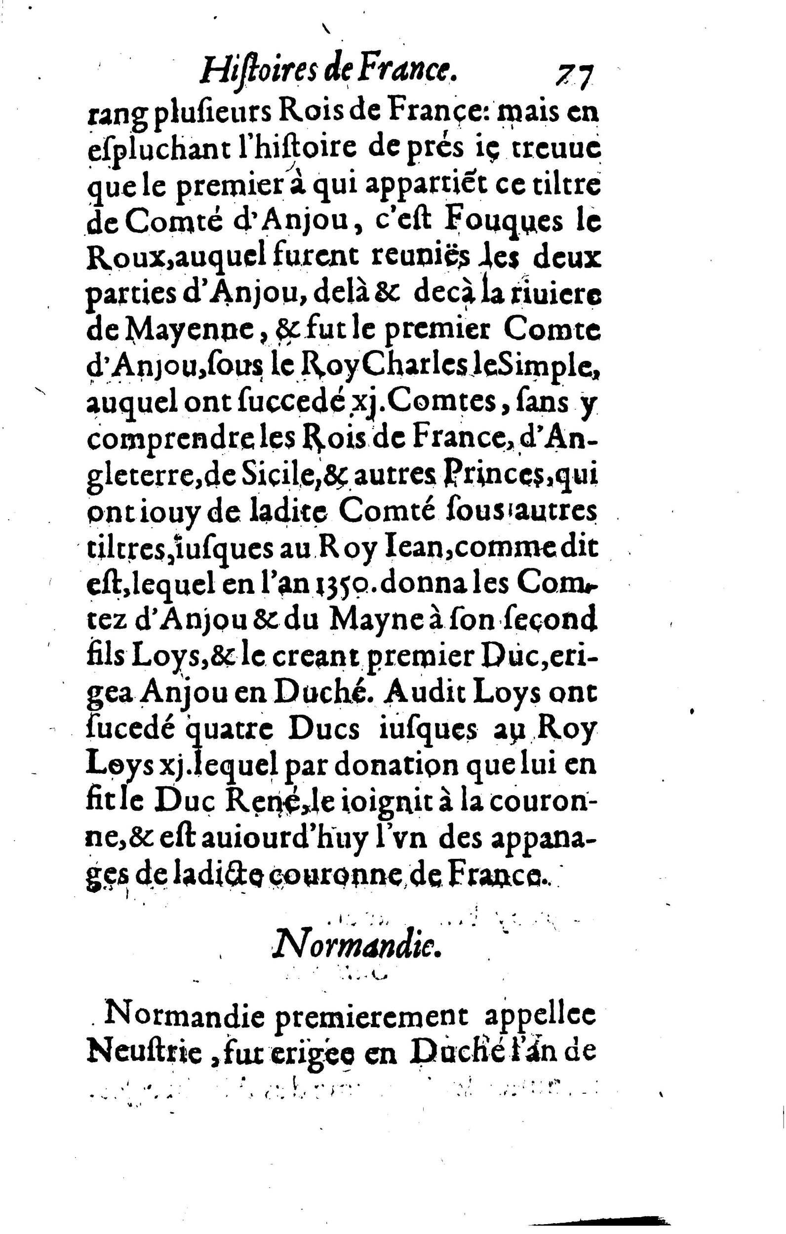1617 - Jean Corrozet - Trésor des histoires de France - BM Lyon