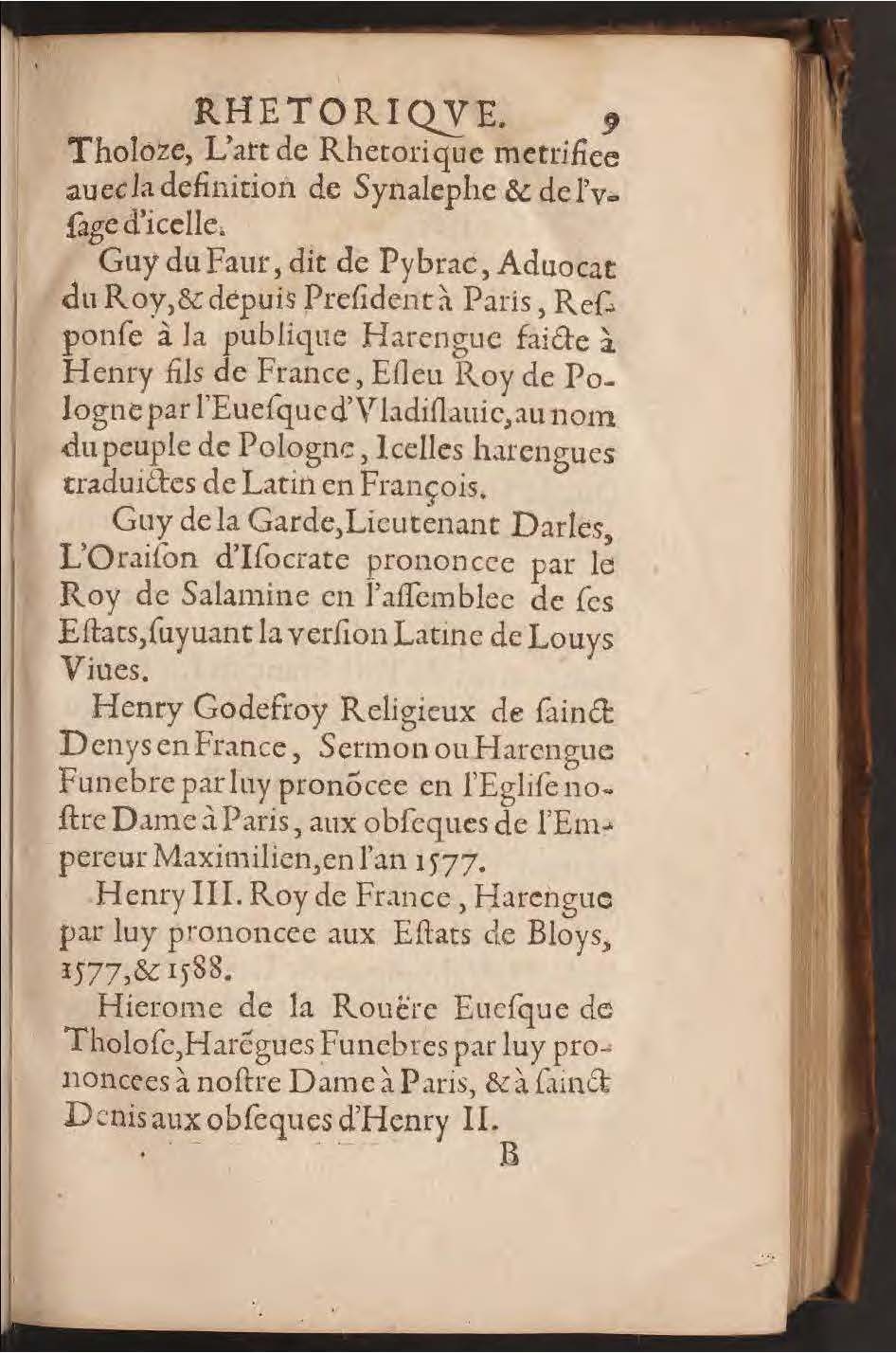 1602 - François Jacquin - Trésor des bons esprits français - BnF Arsenal