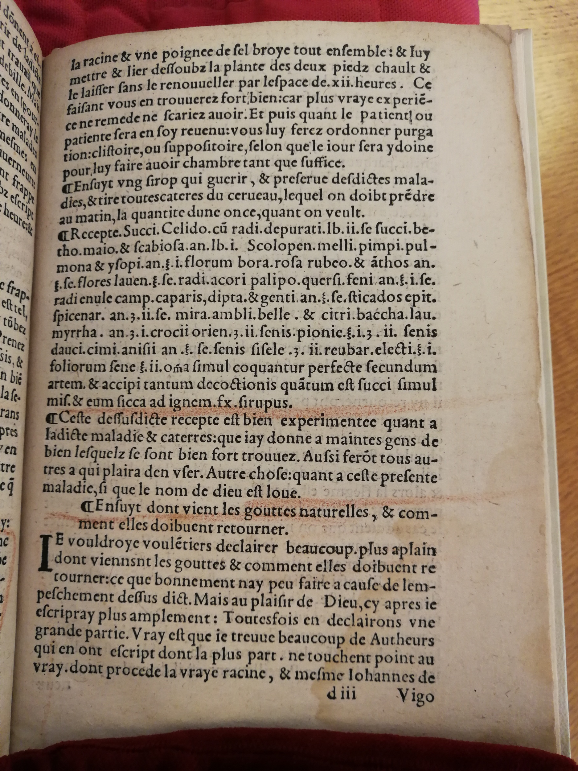 1544 - [Guillaume Bossozel] - Trésor du remède préservatif contre la peste - Bibliothèque Sainte-Geneviève