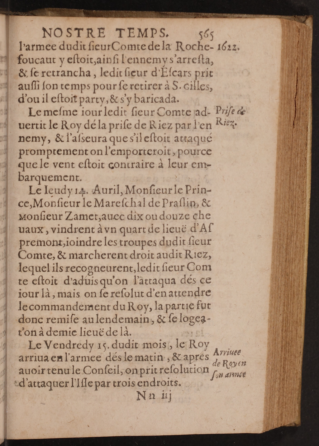1626 - Joseph Bouillerot - Trésor de l’histoire générale de notre temps - BnF Arsenal