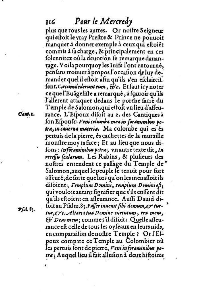 1607 - Nicolas Du Fossé - Trésor quadragésimal - T 02 - BM Lyon
