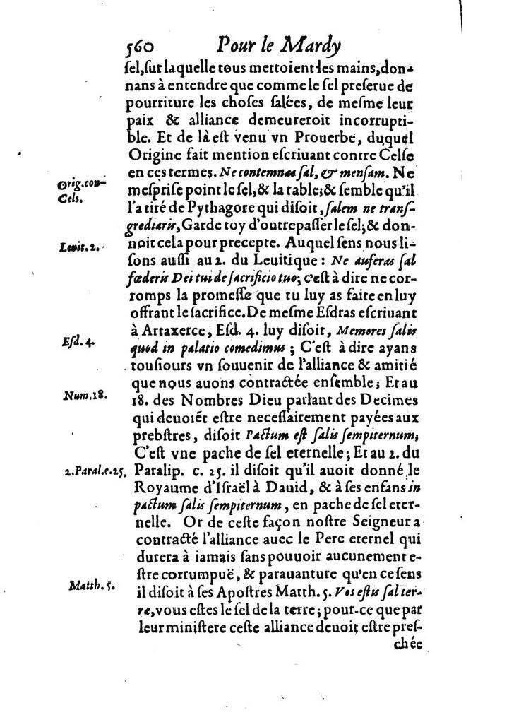 1607 - Nicolas Du Fossé - Trésor quadragésimal - T 02 - BM Lyon