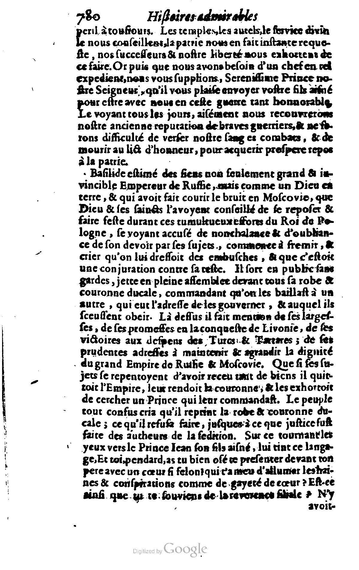1628 - Jacques Crespin - Trésor d’histoires admirables et mémorables - BSB Munich