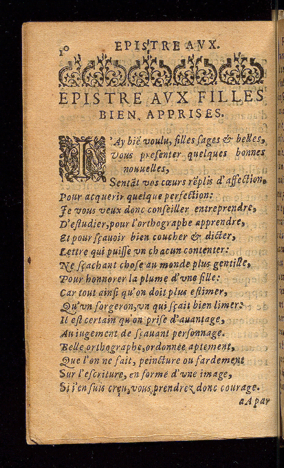 1614 - Barthélemy Vincent - Élite et Trésor des lettres missives - Bâle