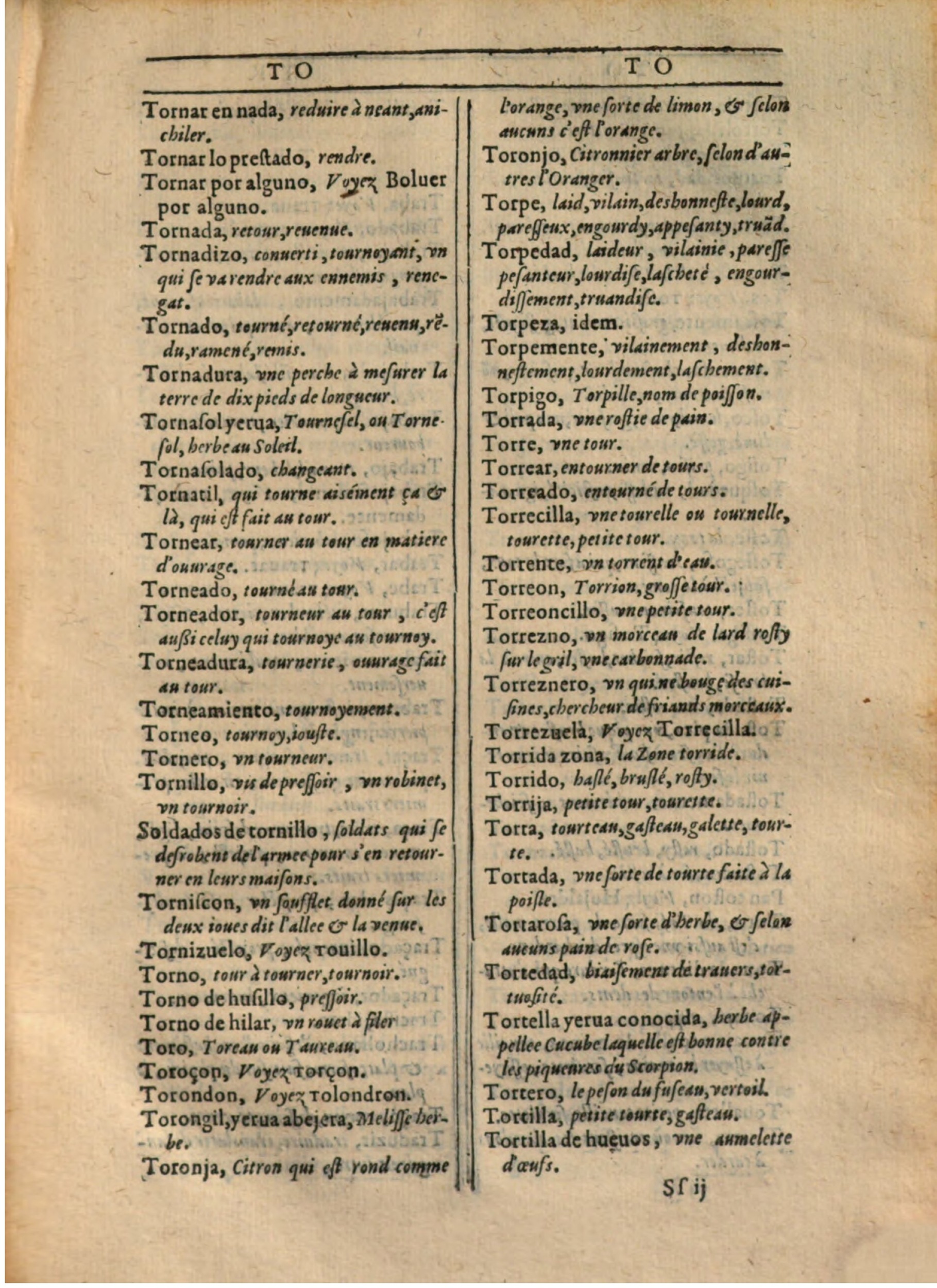 1607 - Marc Orry - Trésor des deux langues espagnole et française (Première partie) - BSB Munich 1607 - Marc Orry - Trésor des deux langues espagnole et française (Première partie) - BSB Munich