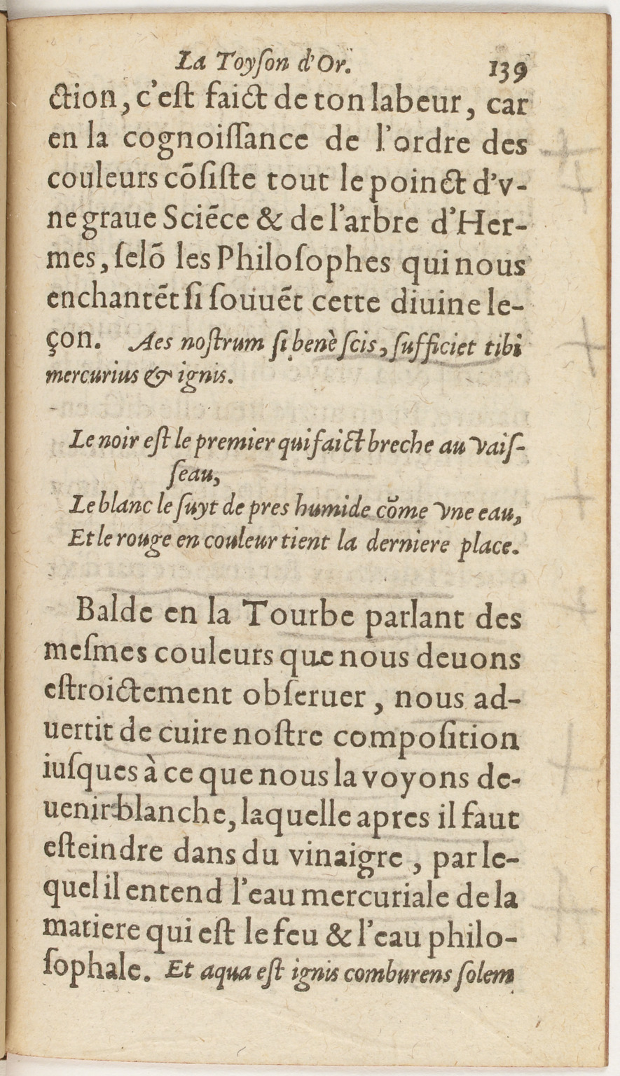 1612 - Charles Sevestre - Toison d’or ou la fleur des Trésors - BnF