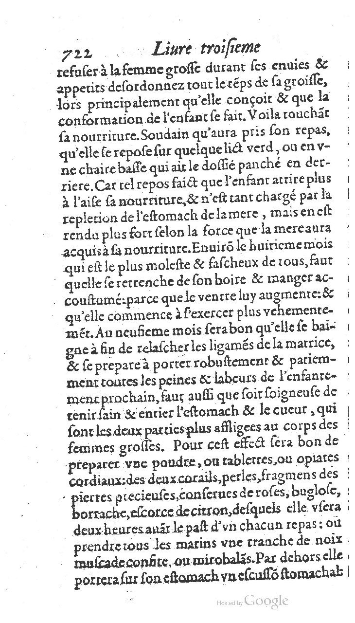 1585 - Jacques du Puis - Trésor des remèdes secrets pour les maladies des femmes - BnF