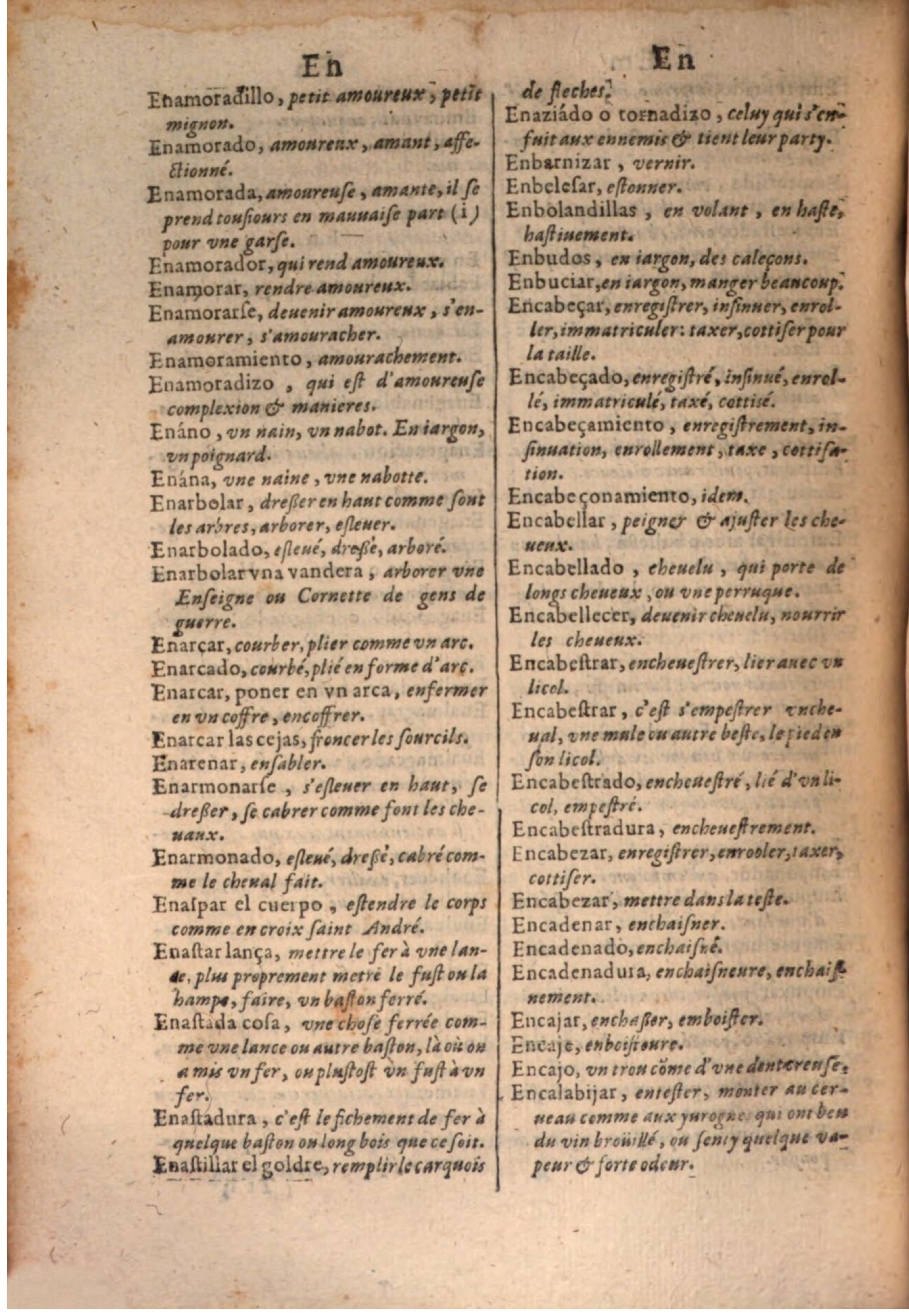 1645 - A. de Sommaville et A. Courbé - Trésor des deux langues espagnole et française - BSB Munich