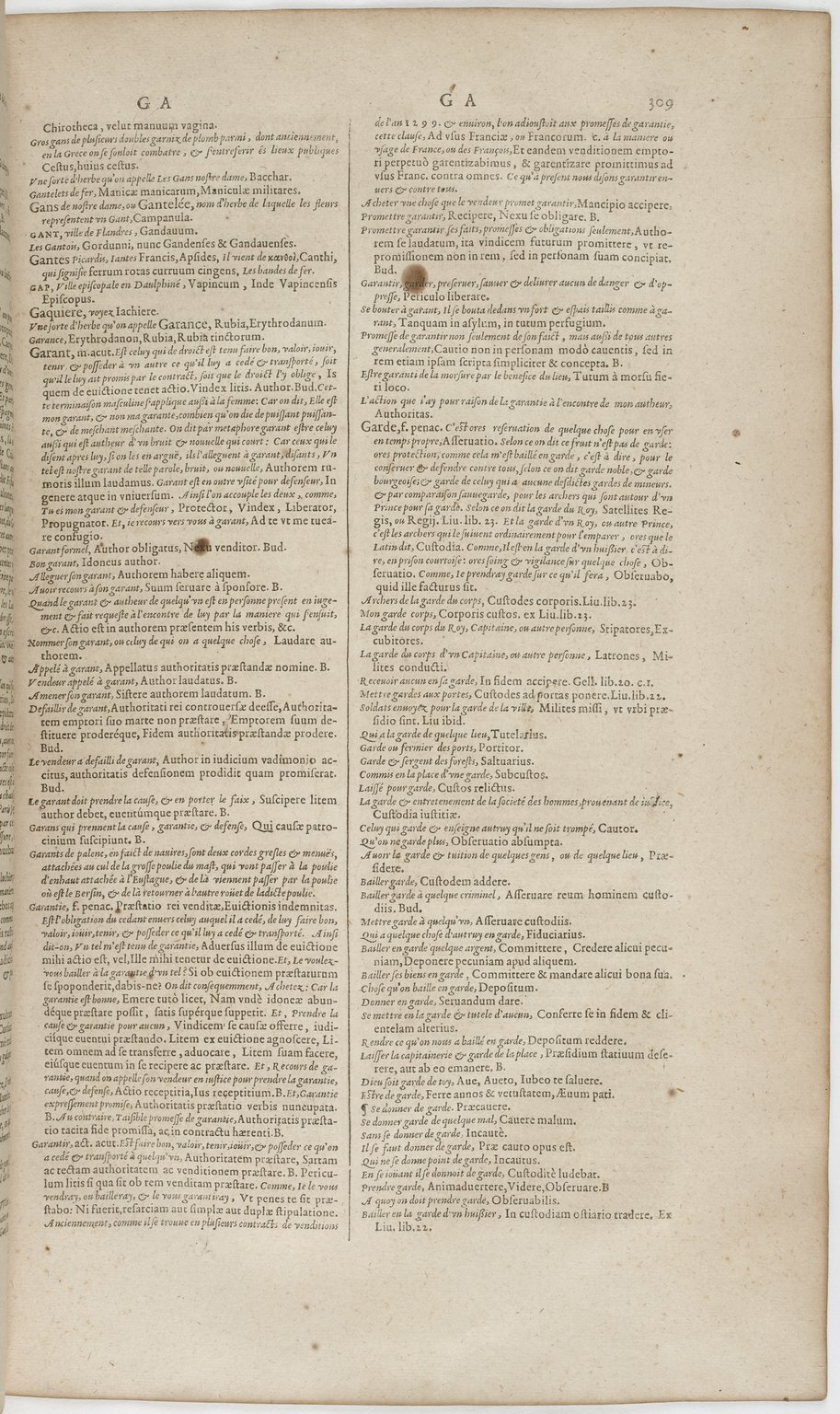 1606 - David Douceur - Trésor de la langue française - BnF