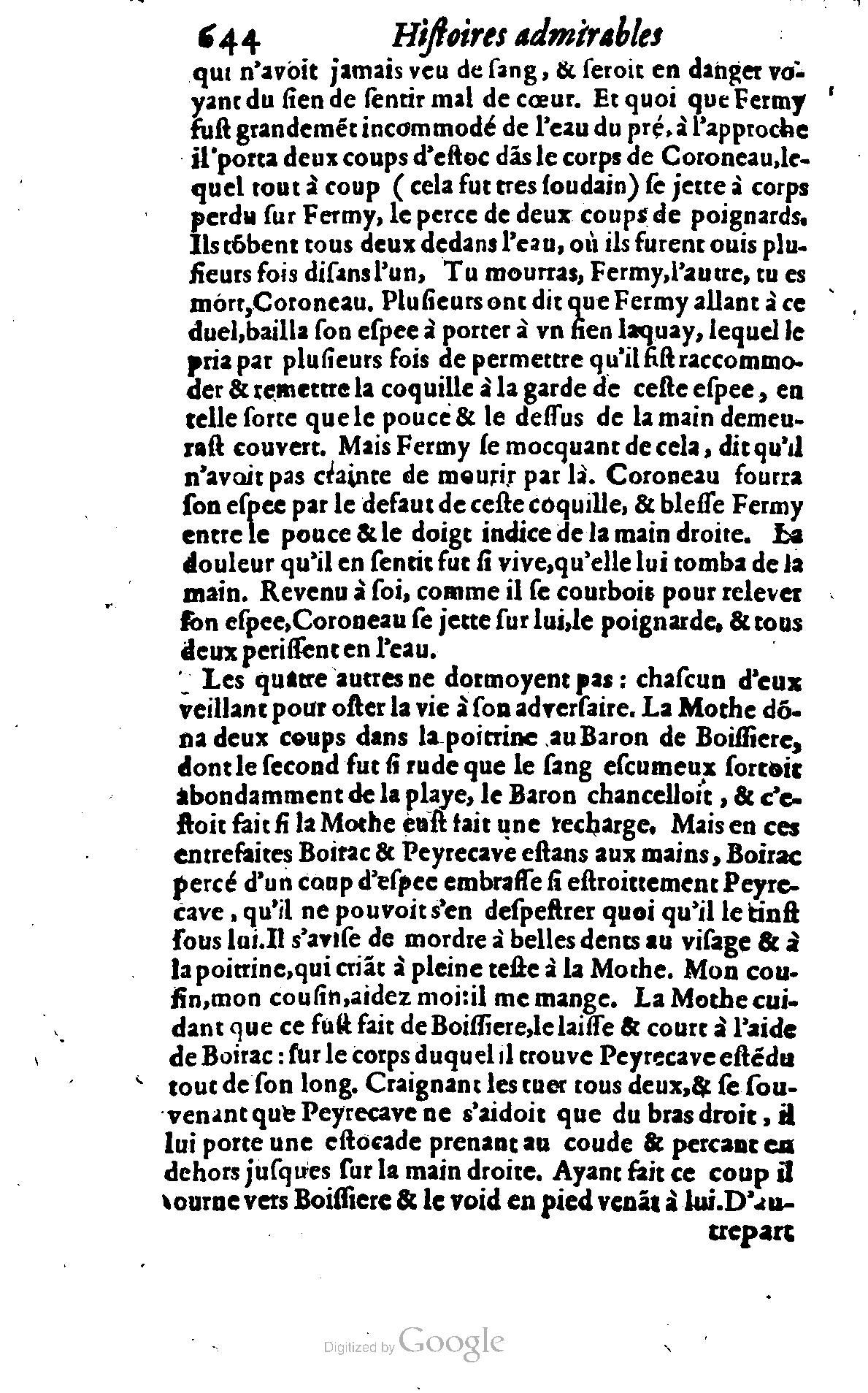 1628 - Jacques Crespin - Trésor d’histoires admirables et mémorables - BSB Munich