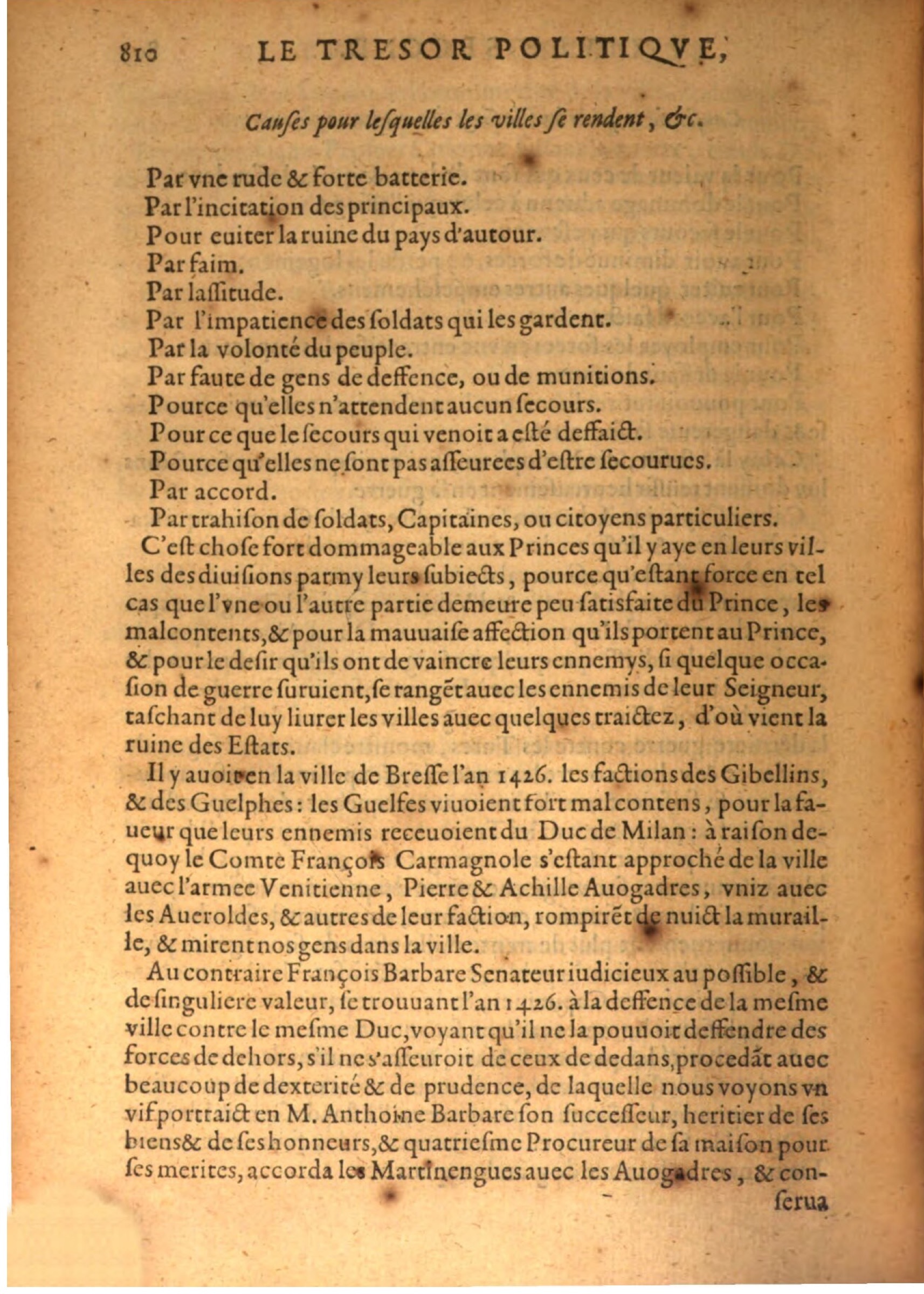 1608 - Pierre Chevalier - Trésor politique - BSB Munich
