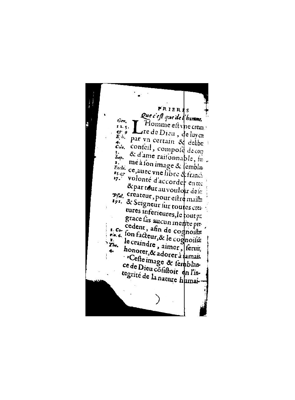 1596 - Guillaume Auvray - Trésor des prières, oraisons et instructions chrétiennes - BnF