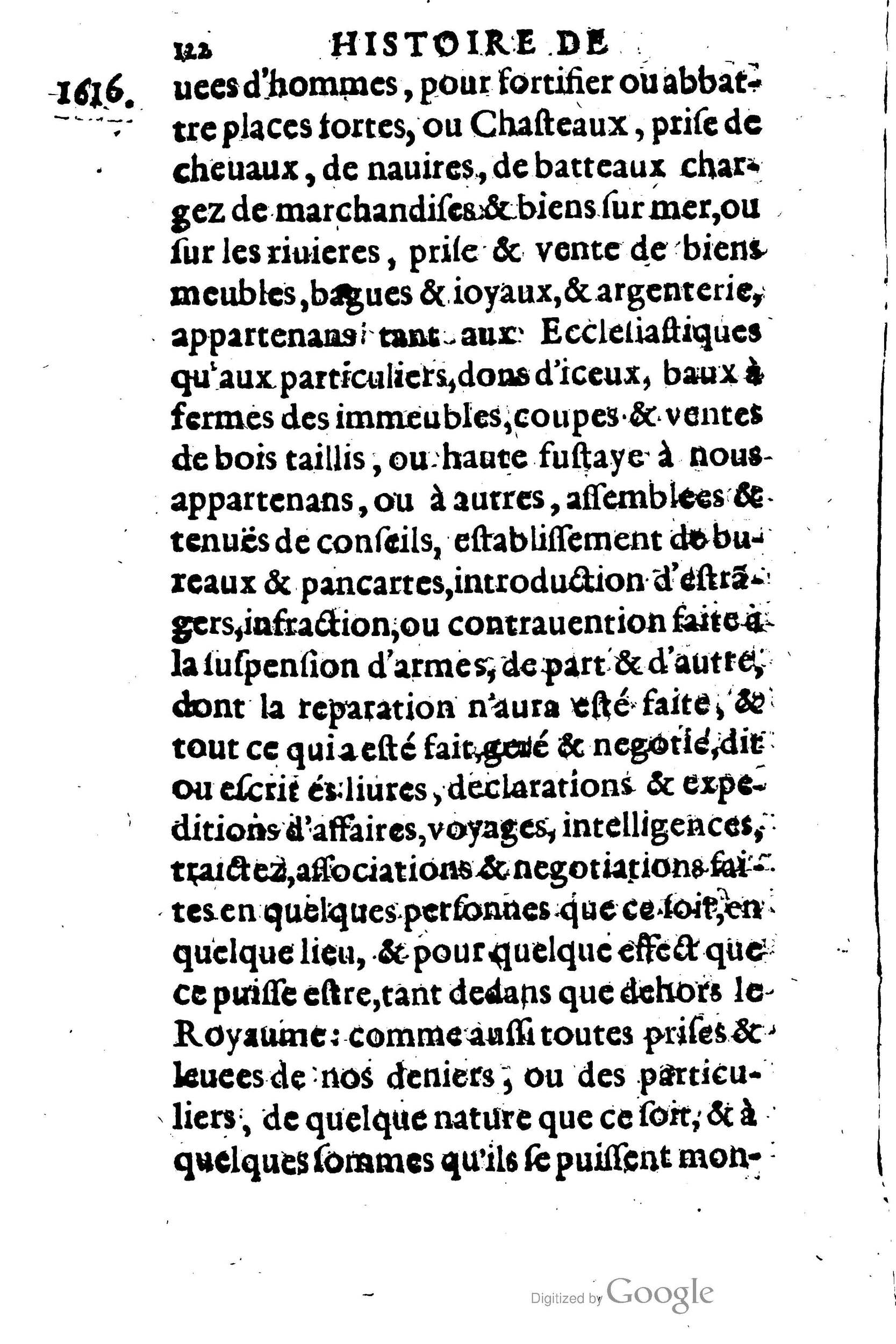 1623 - Joseph Bouillerot - Trésor de l’histoire générale de notre temps - BM Lyon
