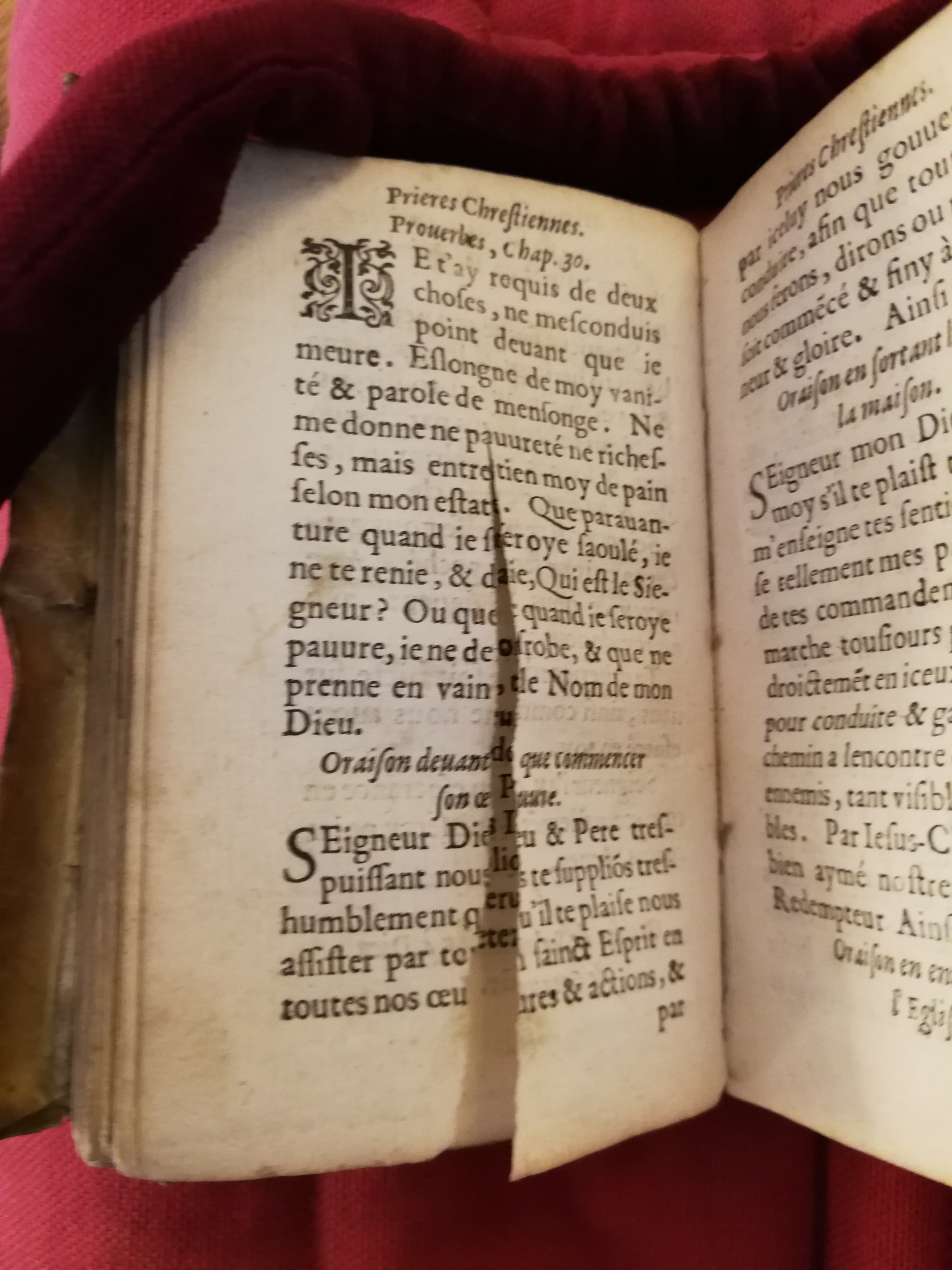1598 - Barthélemy Macé - Trésor des prières, oraisons et instructions chrétiennes - Bibliothèque Sainte-Geneviève 1598 - Barthélemy Macé - Trésor des prières, oraisons et instructions chrétiennes - Bibliothèque Sainte-Geneviève