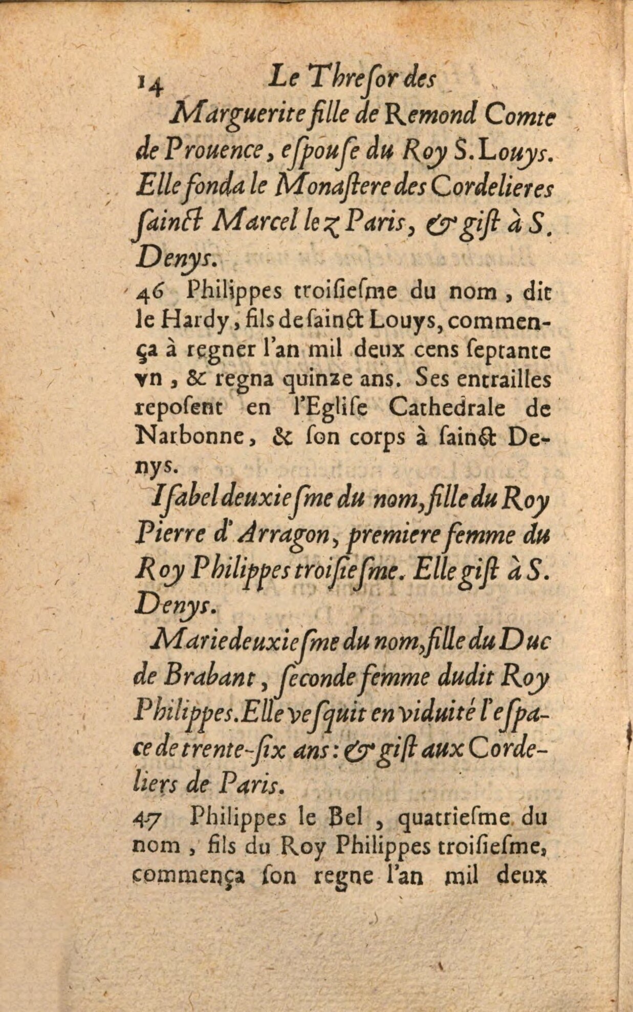 1639 - Jean Corrozet - Trésor des histoires de France - BSB Munich