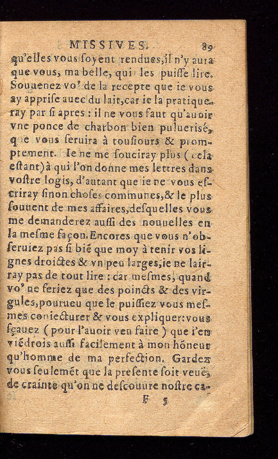 1614 - Barthélemy Vincent - Élite et Trésor des lettres missives - Bâle