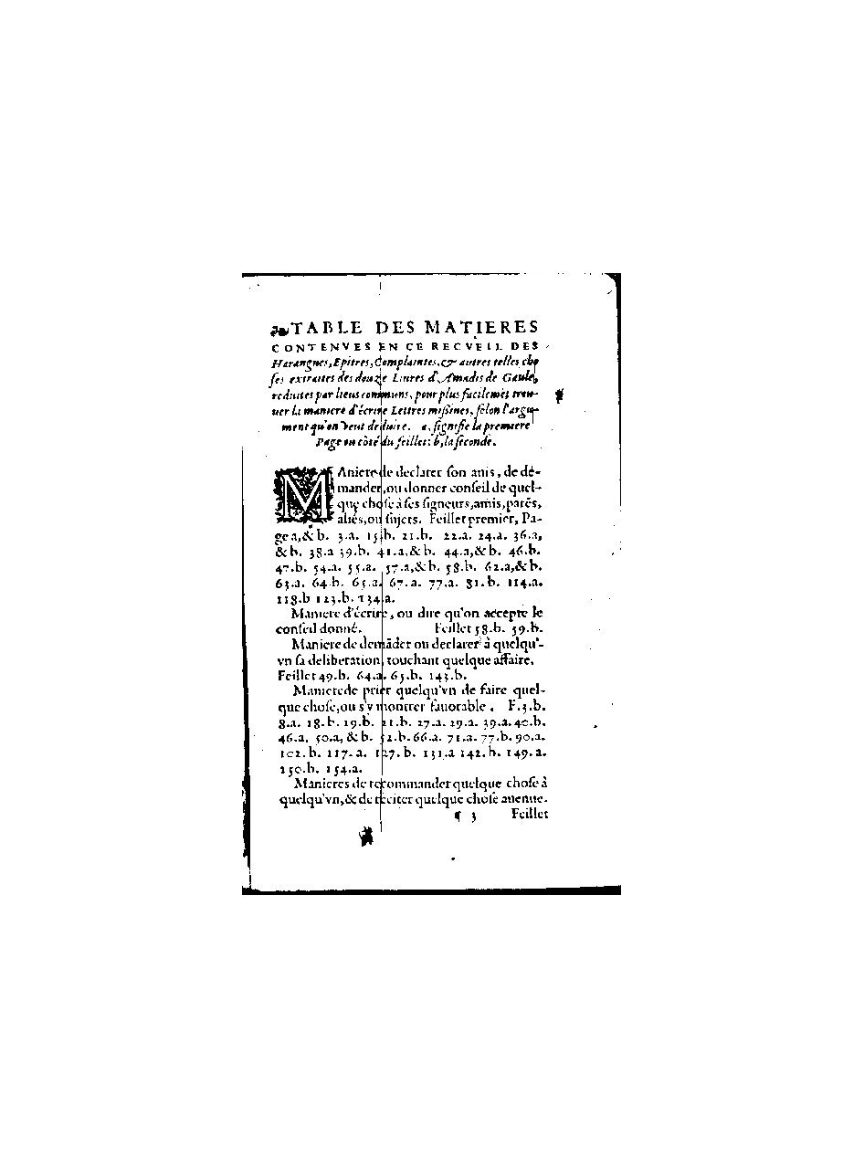 1560 - Christophe Plantin - Trésor des Amadis - BnF
