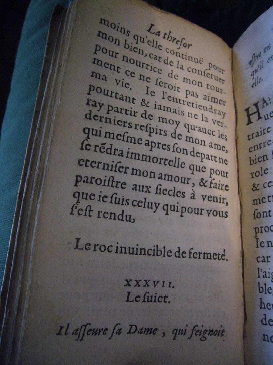 1597 - Matthieu Guillemot - Trésor d’amour - BnF Arsenal