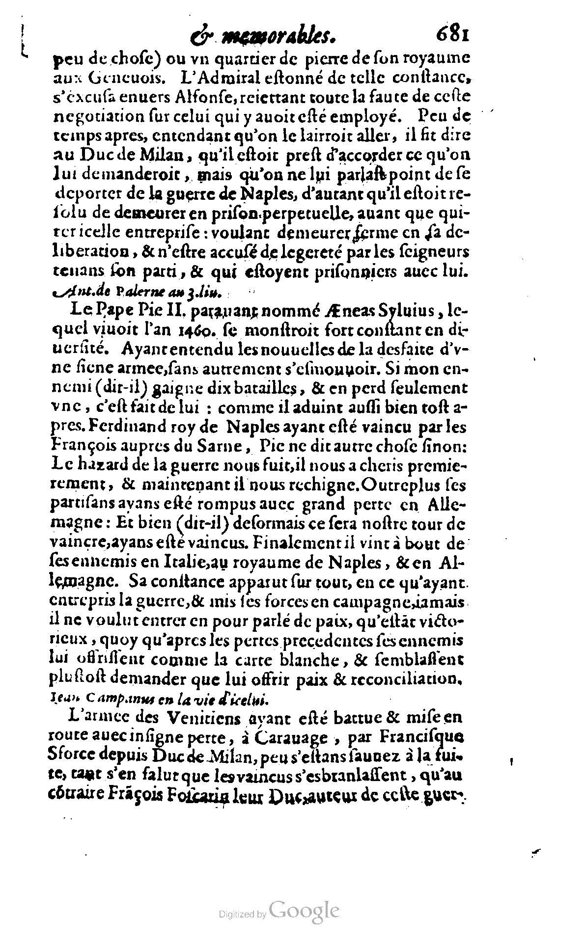 1620 - Samuel Crespin - Trésor d’histoires admirables et mémorables - BCU Lausanne 1620 - Samuel Crespin - Trésor d’histoires admirables et mémorables - BCU Lausanne