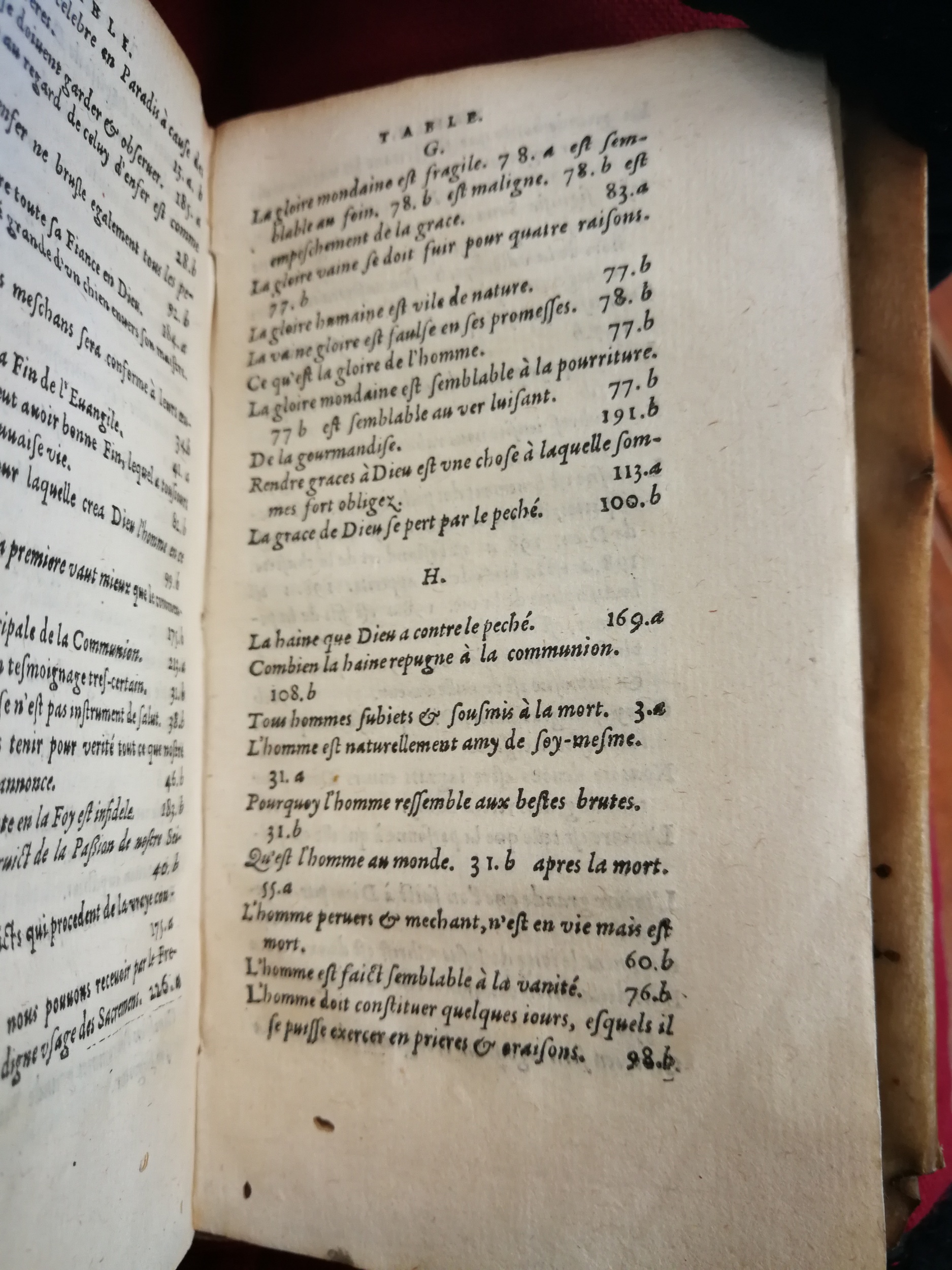 1596 - Guillaume Chaudière - Trésor de toutes les œuvres spirituelles du révérend Père F. Louis de Grenade - BM Tours 1596 - Guillaume Chaudière - Trésor de toutes les œuvres spirituelles du révérend Père F. Louis de Grenade - BM Tours