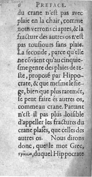1612 - Thomas Portau - Trésor de chirurgie - BIU Santé