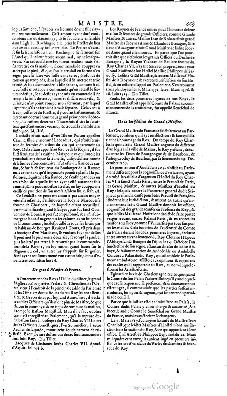 1629 - Veuve Nicolas Buon - Trésor du droit français (29620 T. 2) - BM Lyon