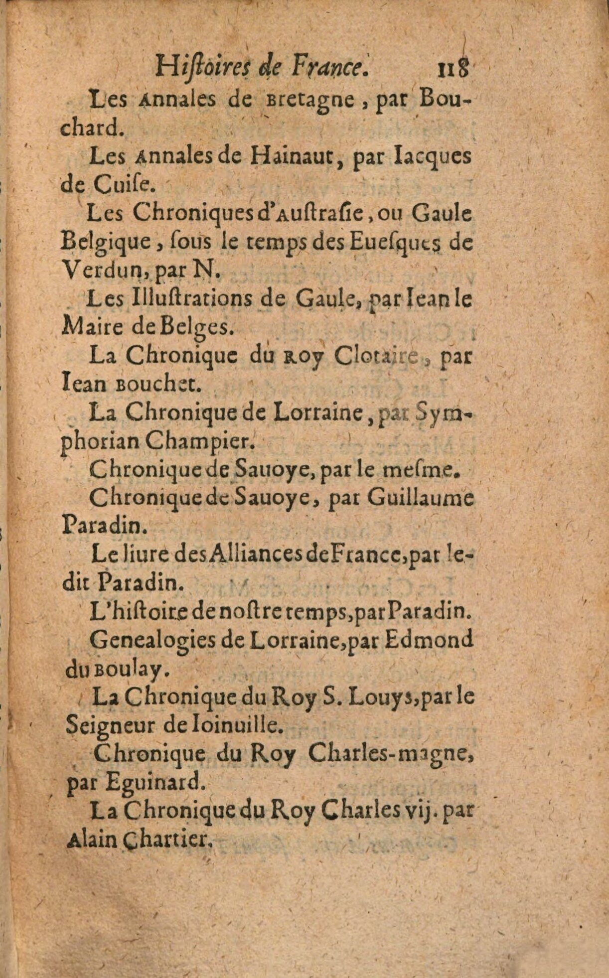 1639 - Jean Corrozet - Trésor des histoires de France - BSB Munich 1639 - Jean Corrozet - Trésor des histoires de France - BSB Munich