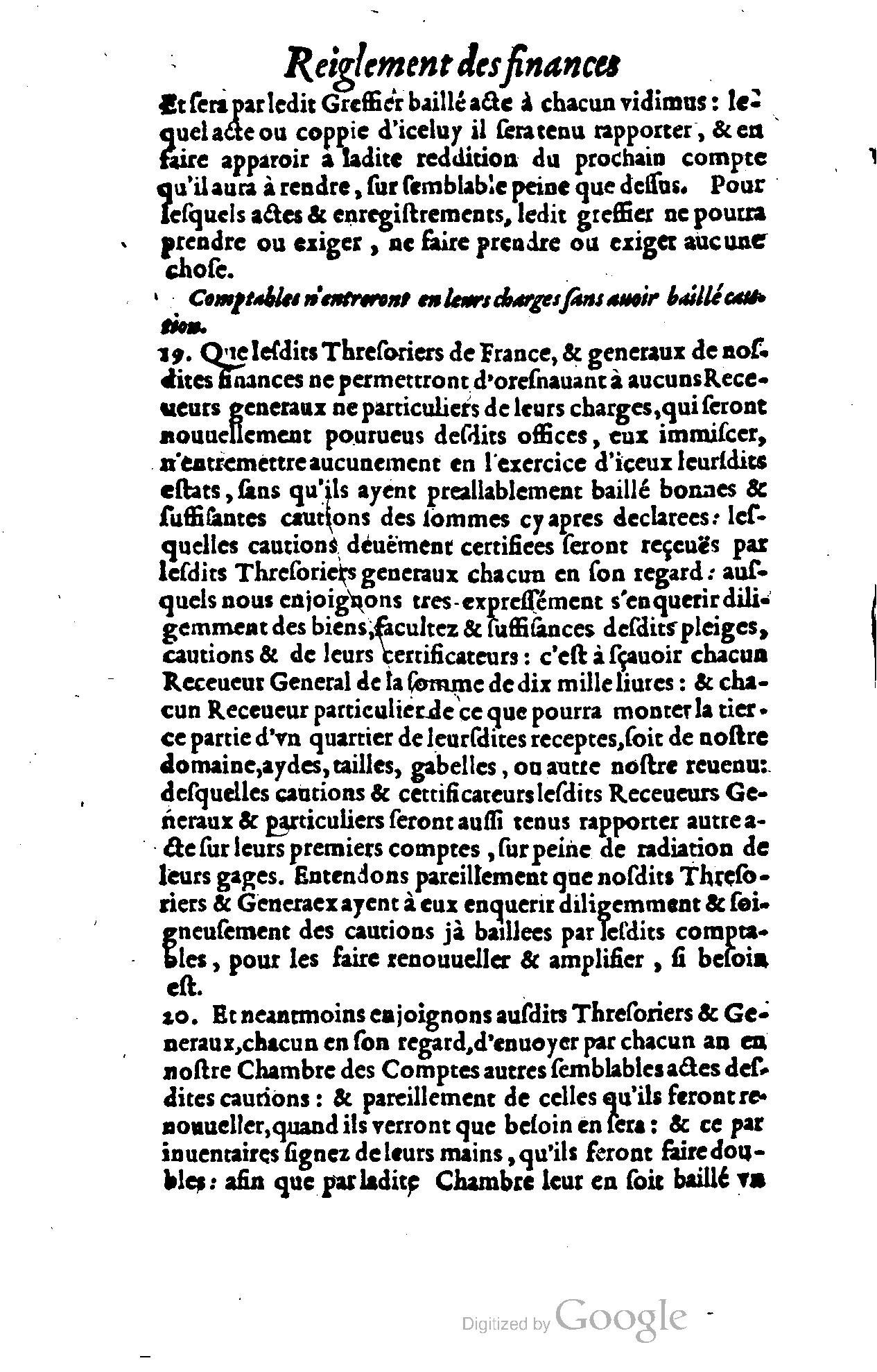 1614 - Jean Richer - Trésor du nouveau style et protocole de la chancellerie de France - BSB Munich