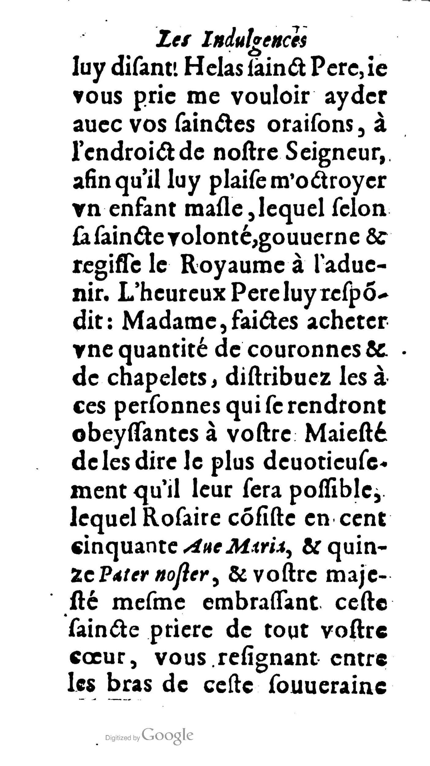 1604 - Jean Le Bouc - Trésor des indulgences du Saint Rosaire - BM Lyon 1604 - Jean Le Bouc - Trésor des indulgences du Saint Rosaire - BM Lyon
