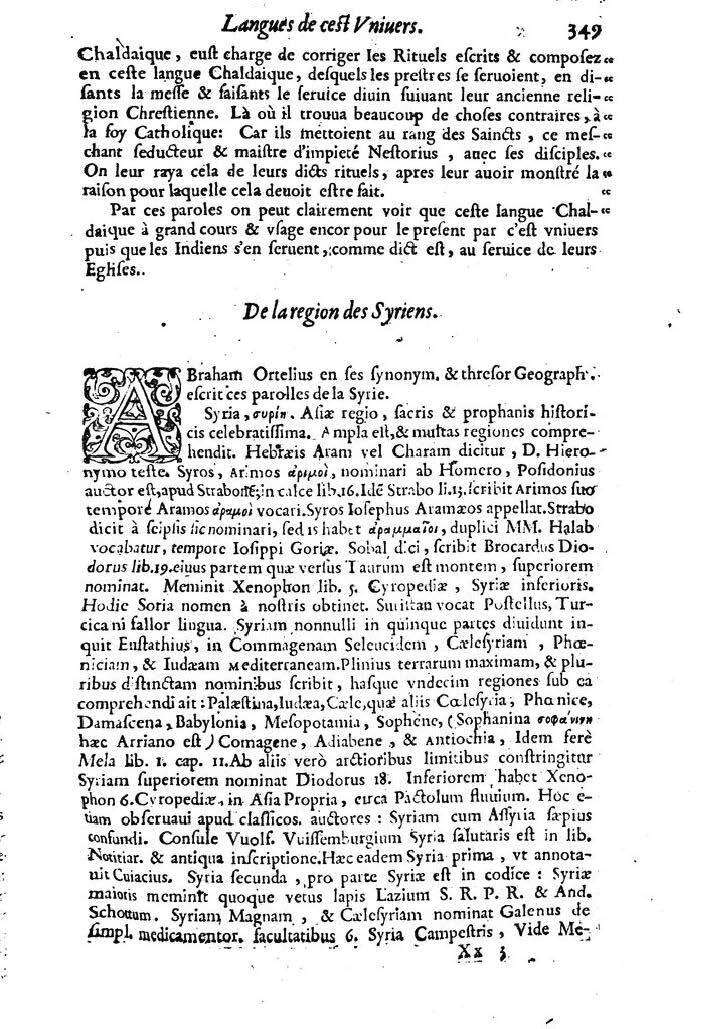 1613 - Matthieu Berjon - Trésor de l’histoire des langues de cet univers - BM Lyon