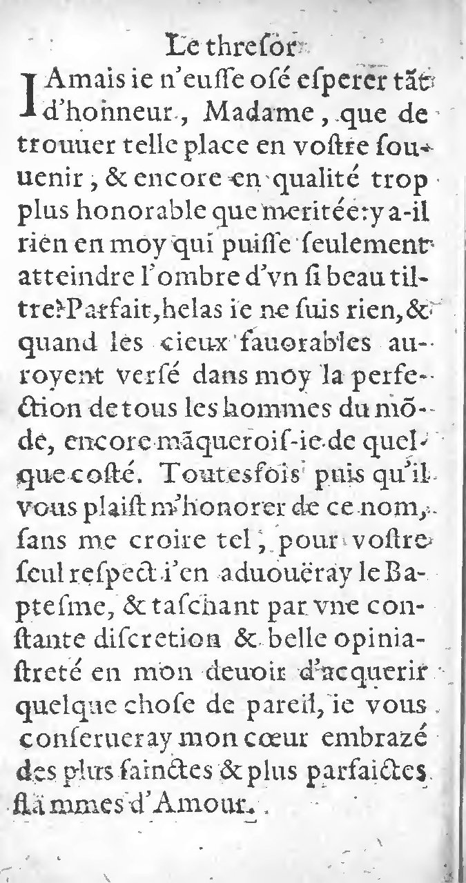 1597 - Thomas Daré - Trésor d’amour - Toronto