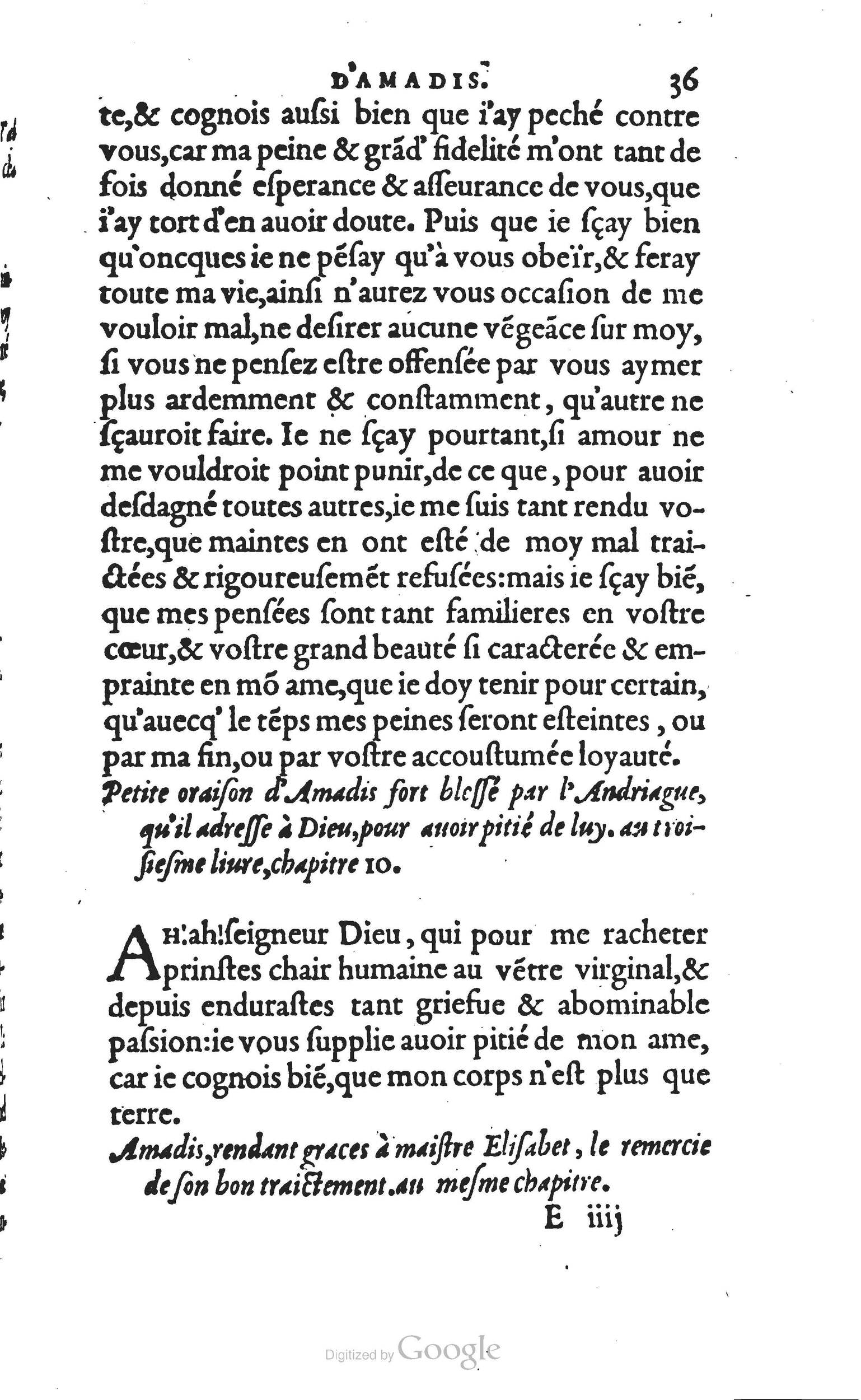 1560 - Vincent Sertenas et Gilles Robinot - Trésor des Amadis - British Library
