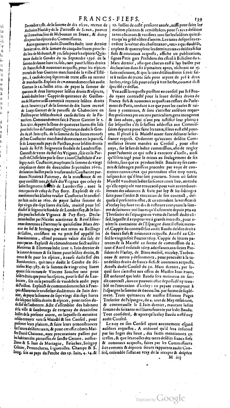 1629 - Veuve Nicolas Buon - Trésor du droit français (29620 T. 2) - BM Lyon