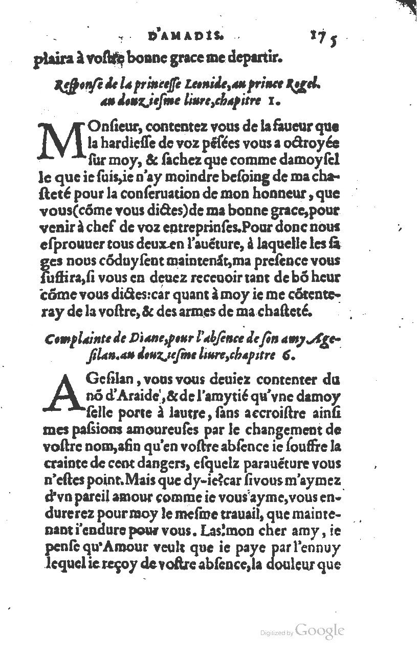 1559 - Étienne Groulleau - Trésor des Amadis - UGent 1559 - Étienne Groulleau - Trésor des Amadis - UGent