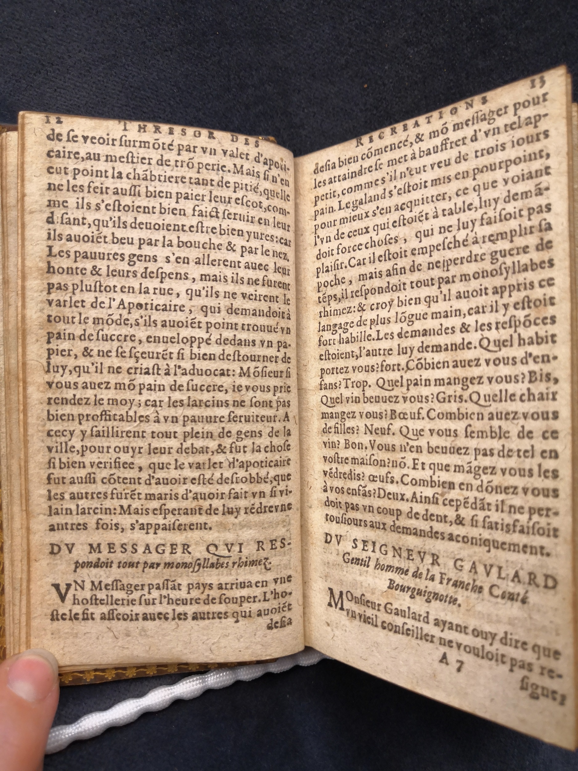 1611 - Raphaël du Petit Val - Trésor des récréations - Anvers Musée Plantin-Moretus