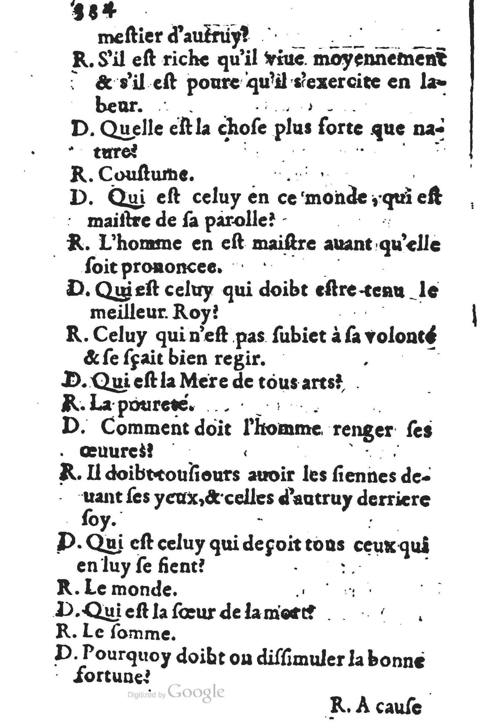 1578 - Nicolas Lescuyer - Trésor des sentences dorées - UGent