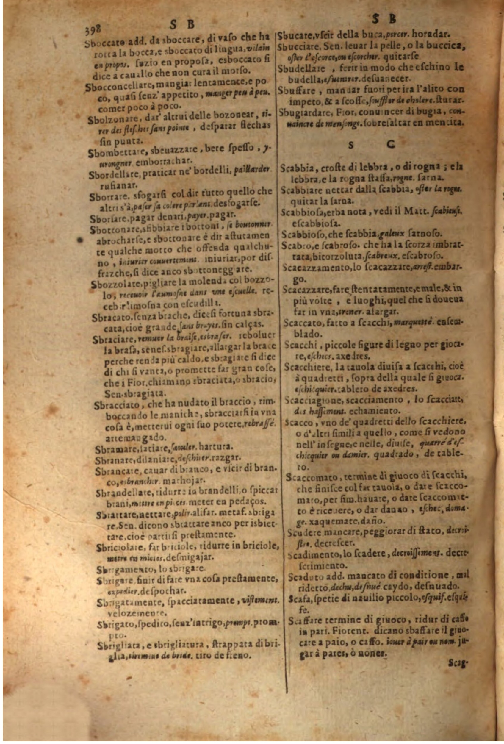 1609 - Philippe Albert et Alexandre Pernet - Trésor des trois langues, francoise, italienne et espagnole (Troisième partie) - BSB Munich 1609 - Philippe Albert et Alexandre Pernet - Trésor des trois langues, francoise, italienne et espagnole (Troisième partie) - BSB Munich