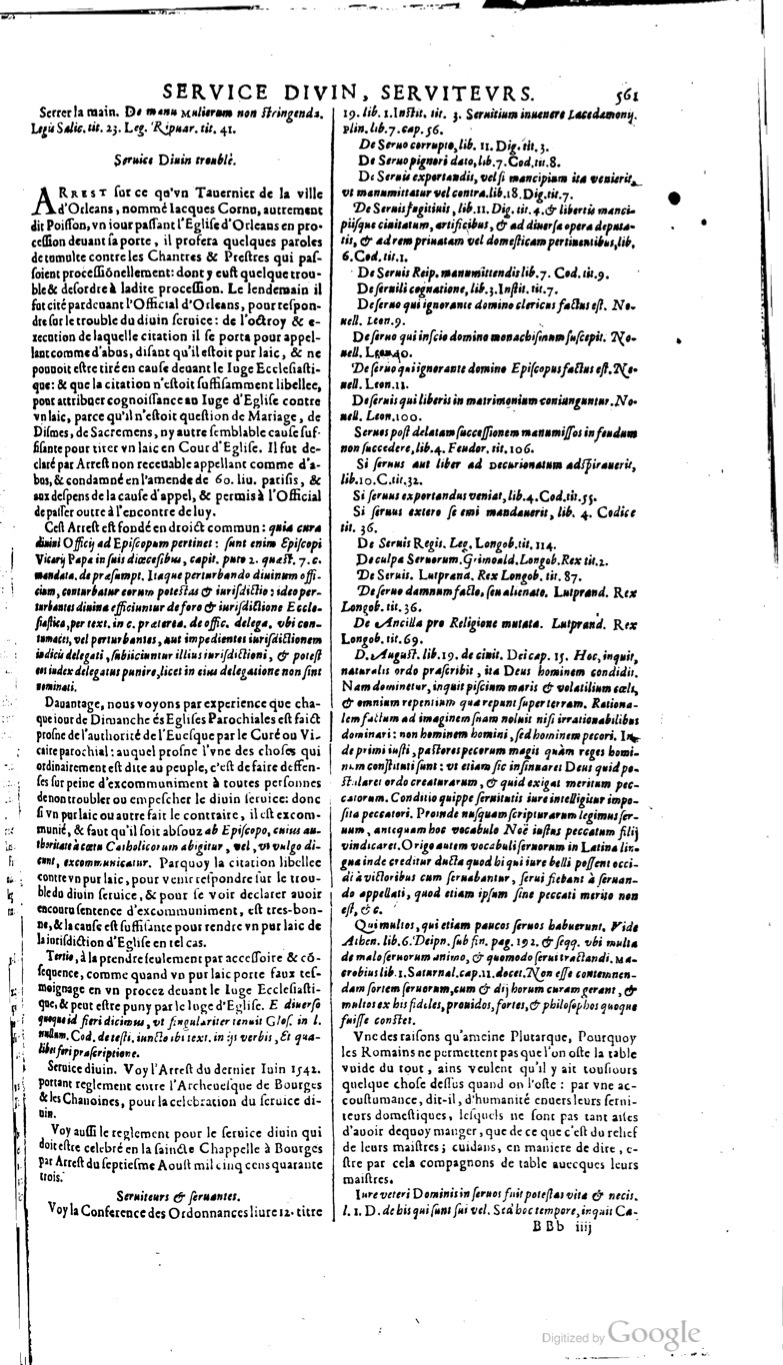1629 - Veuve Nicolas Buon - Trésor du droit français (21754 T. 3) - BM Lyon