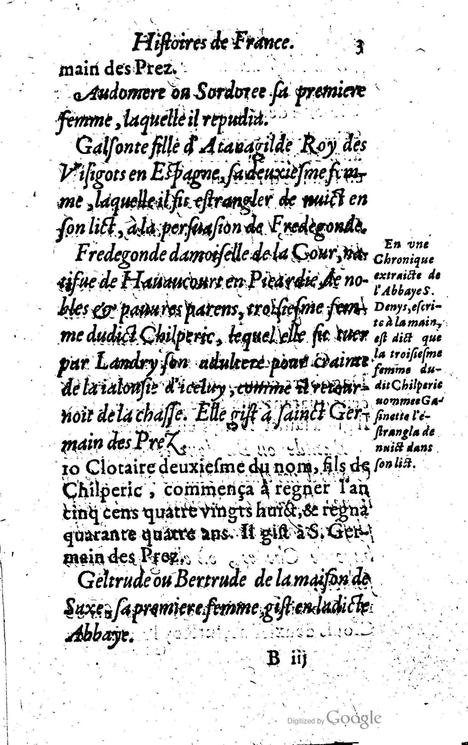 1619 - Jean Corrozet - Trésor des histoires de France - Anvers Musée Plantin-Moretus