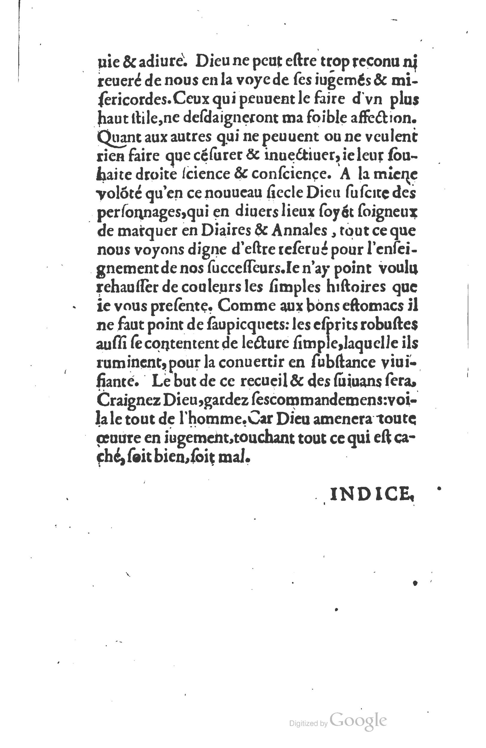 1610 - Paul Marceau - Trésor d’histoires admirables et mémorables - Princeton